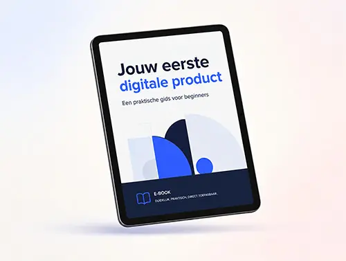 Voorbeeld van een digitale gids als e-book